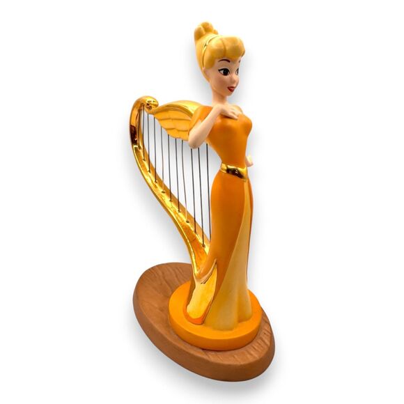 WDCC "Beautiful Diversion" Singing Harp Mickey and the Beanstalk Harp Figurine - Picture 8 of 12